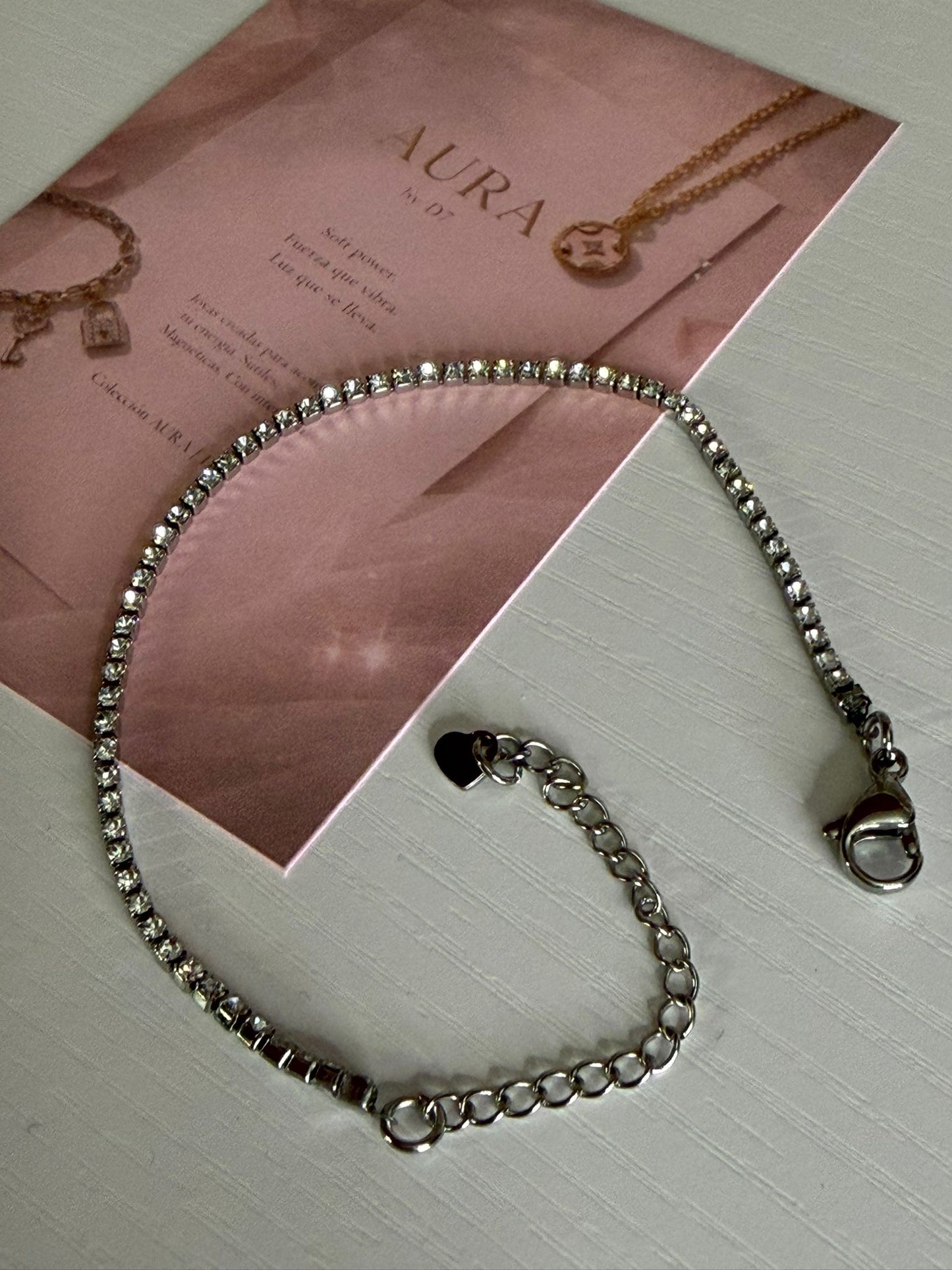 Pulsera Etherea Plata– Colección AURA | D7