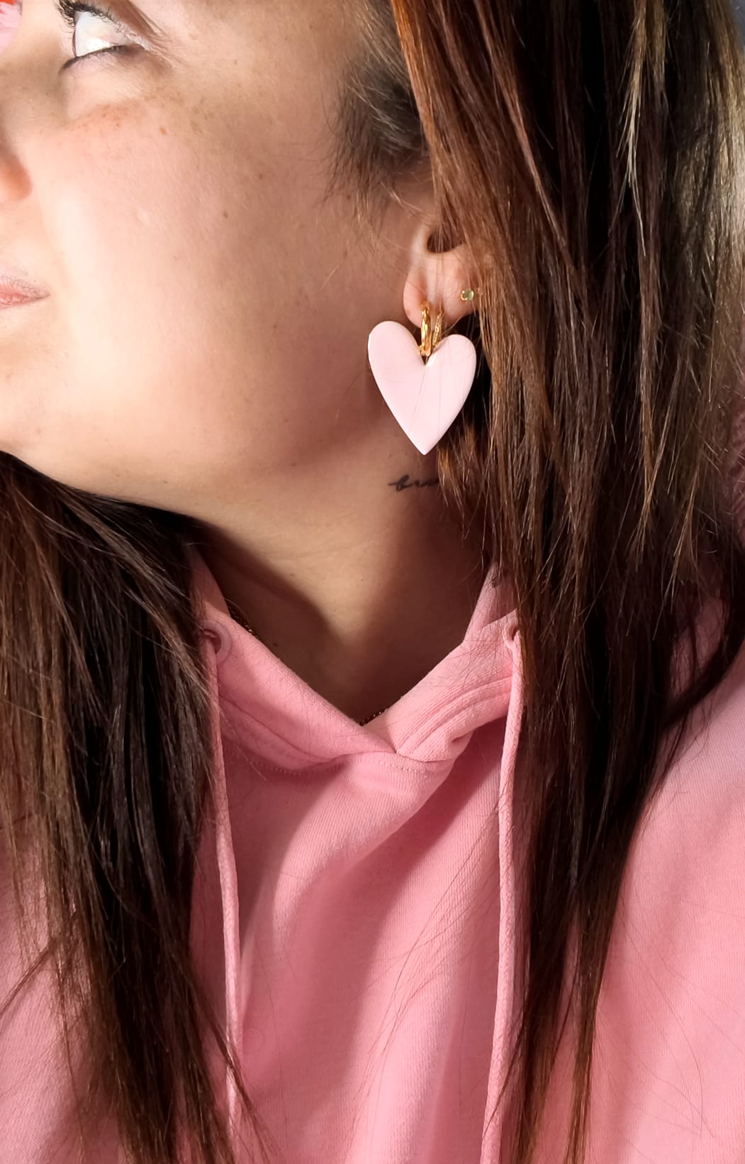 Pendientes CORA Rosa ORO -  RESET x D7