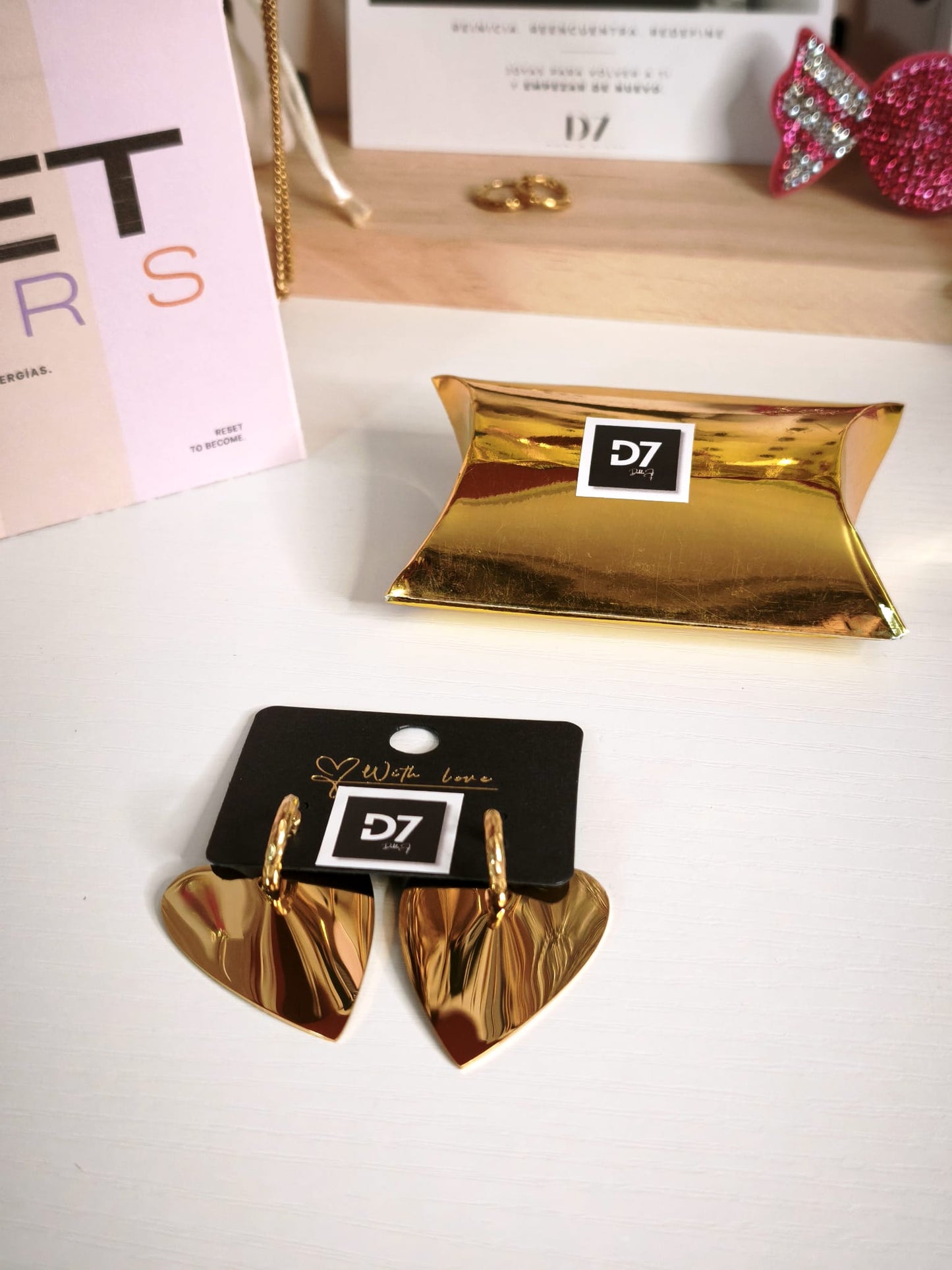 Pendientes CORA GOLD - RESET x D7