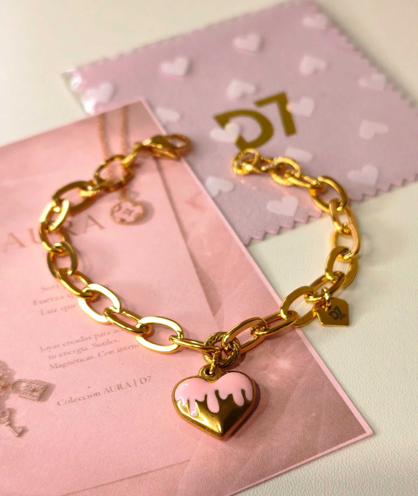 Pulsera Candy Gold - The Aura Collection