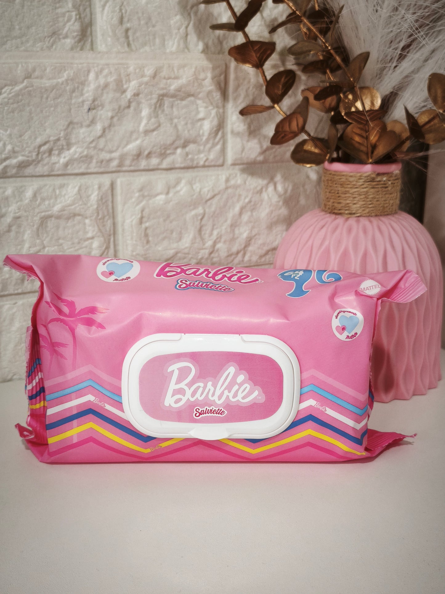 Toallitas Barbie 64 u. Cara y Cuerpo