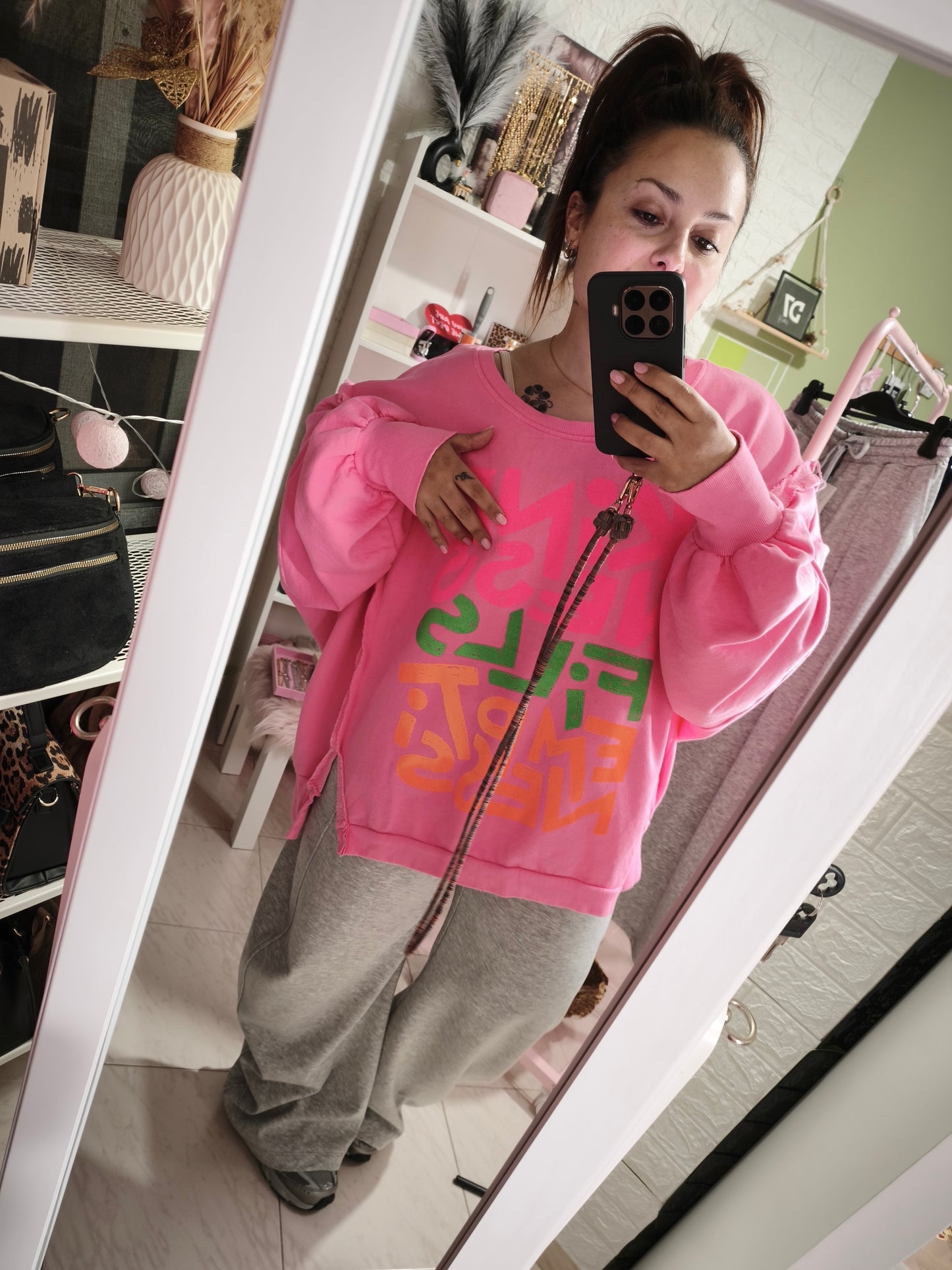 🌸 Sudadera KINDNESS Fucsia - Milano