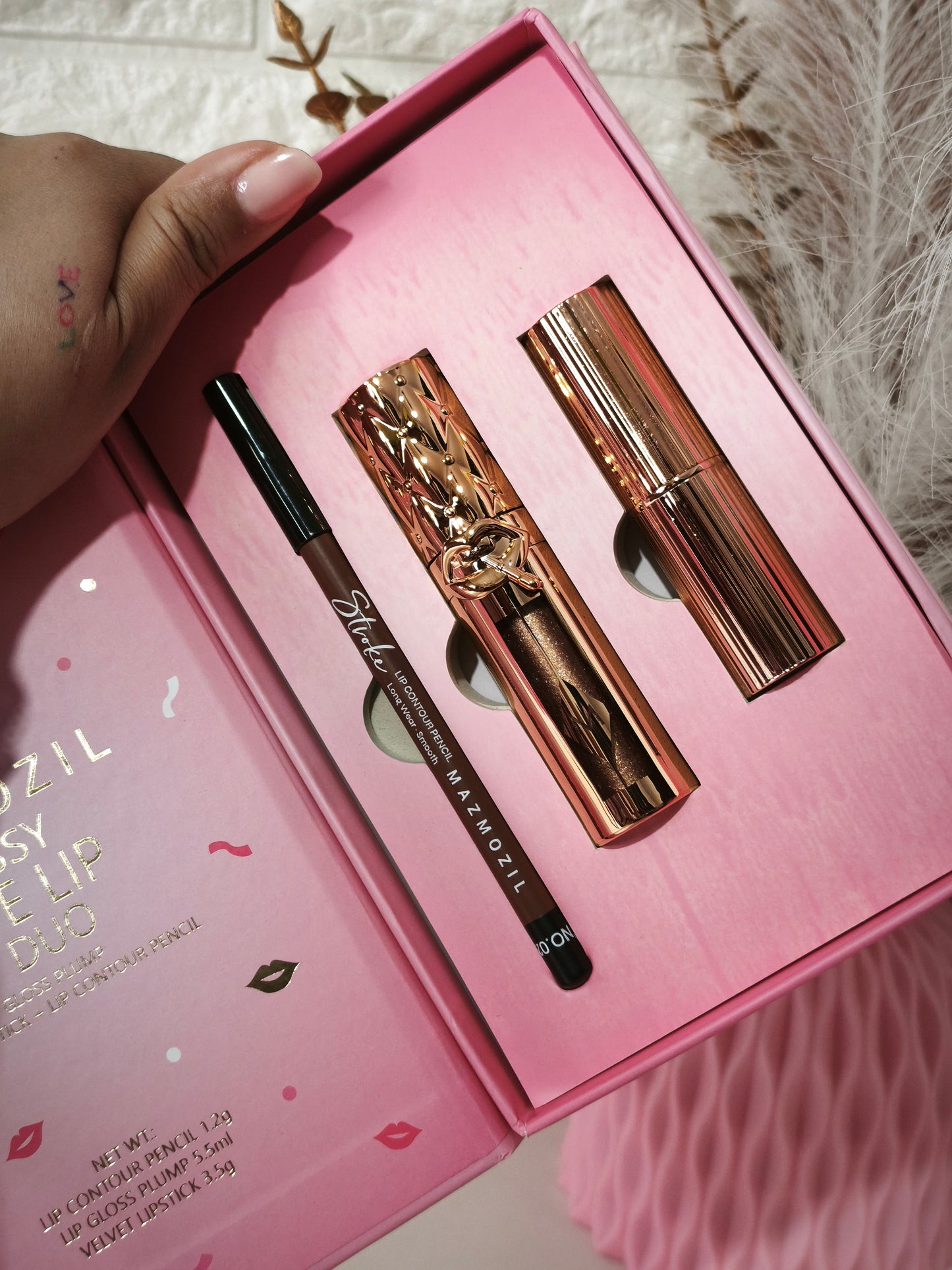 Set Labial Rosa INSPIRACIÓN
