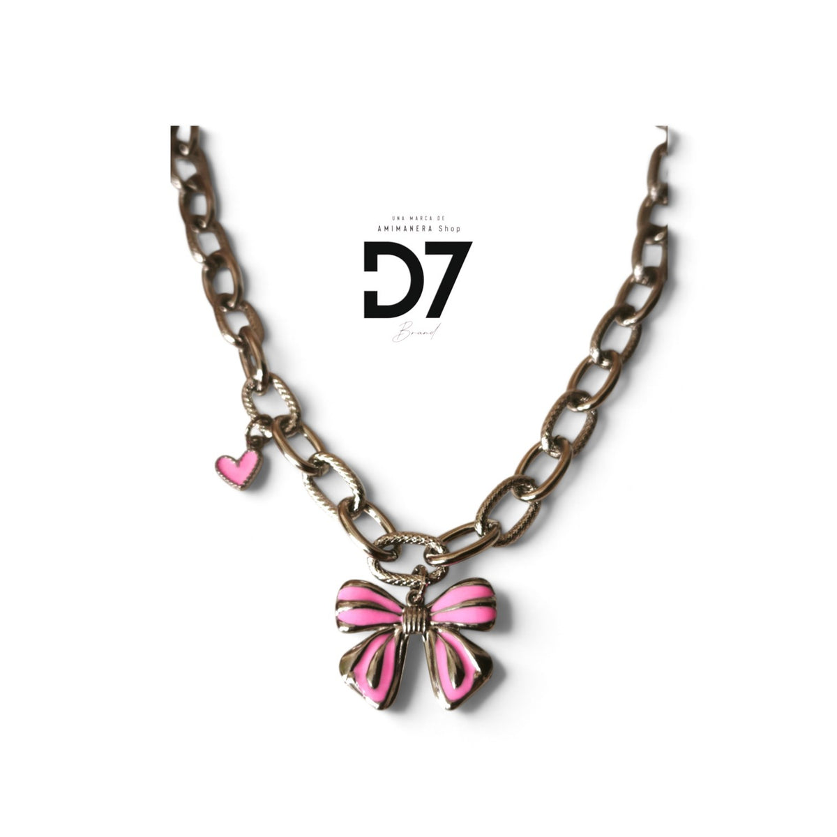 Collar Coquette Plata - D7 Brand