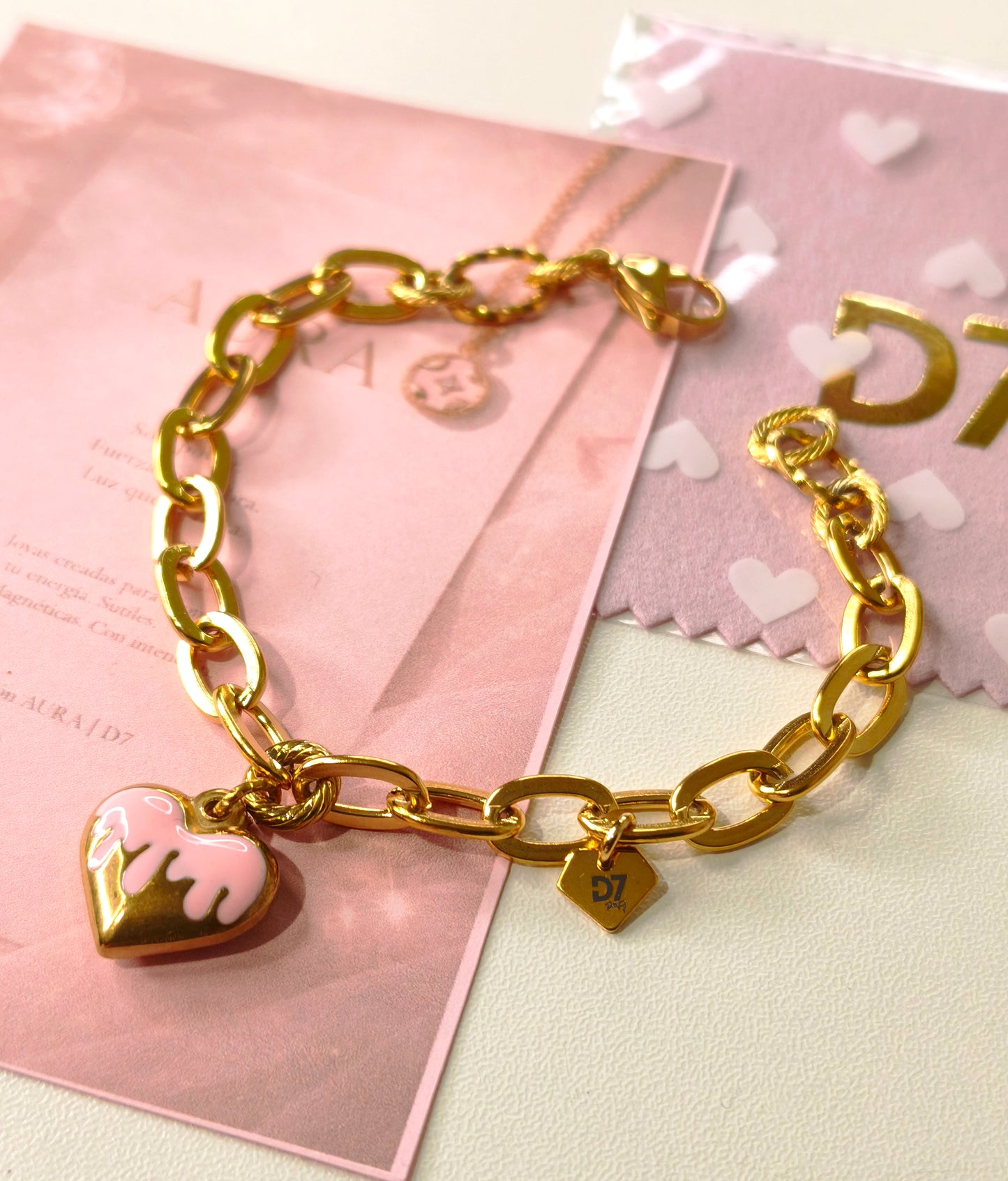 Pulsera Candy Gold - The Aura Collection