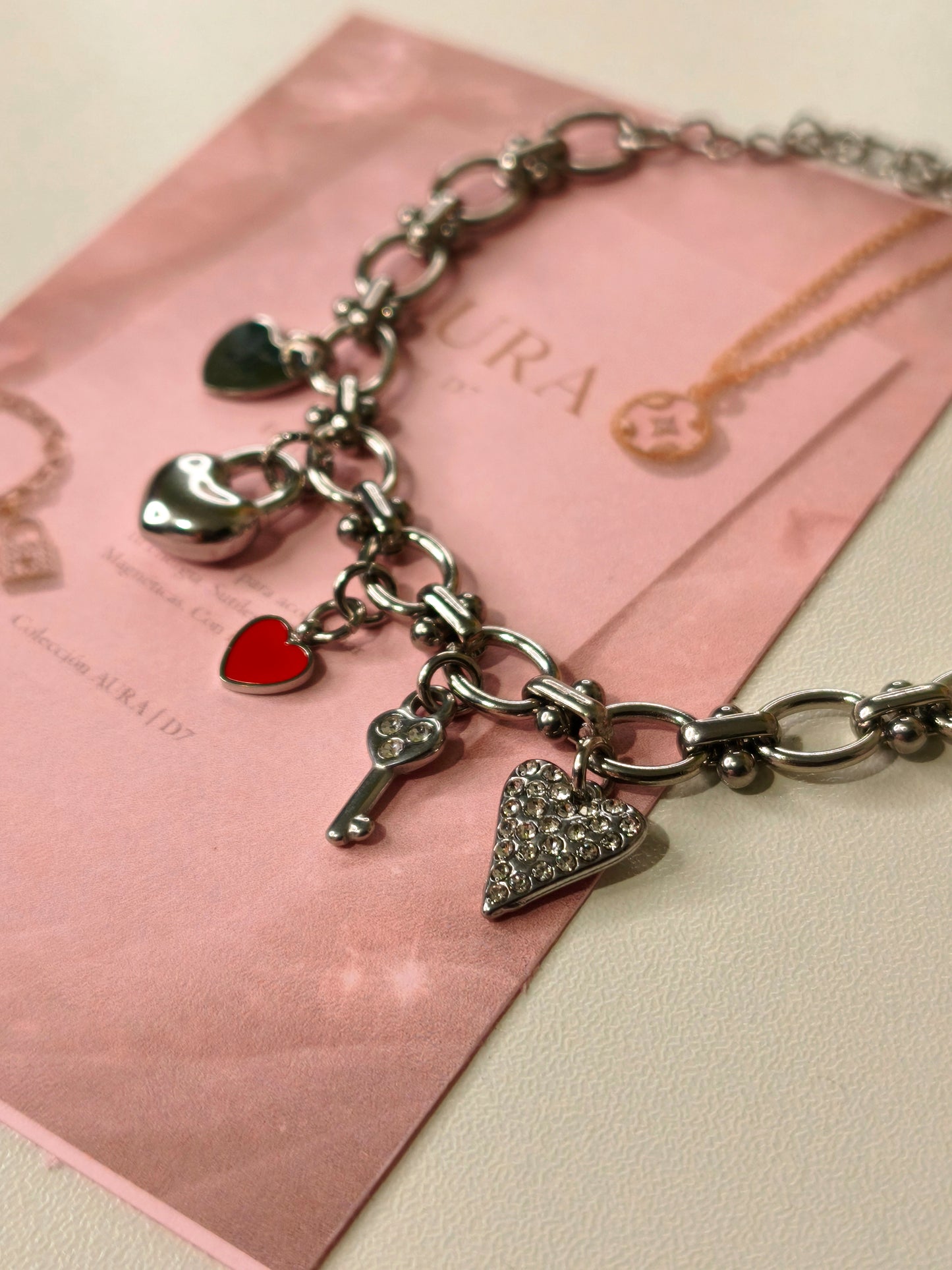 Pulsera Valentín Plata – Colección AURA | D7