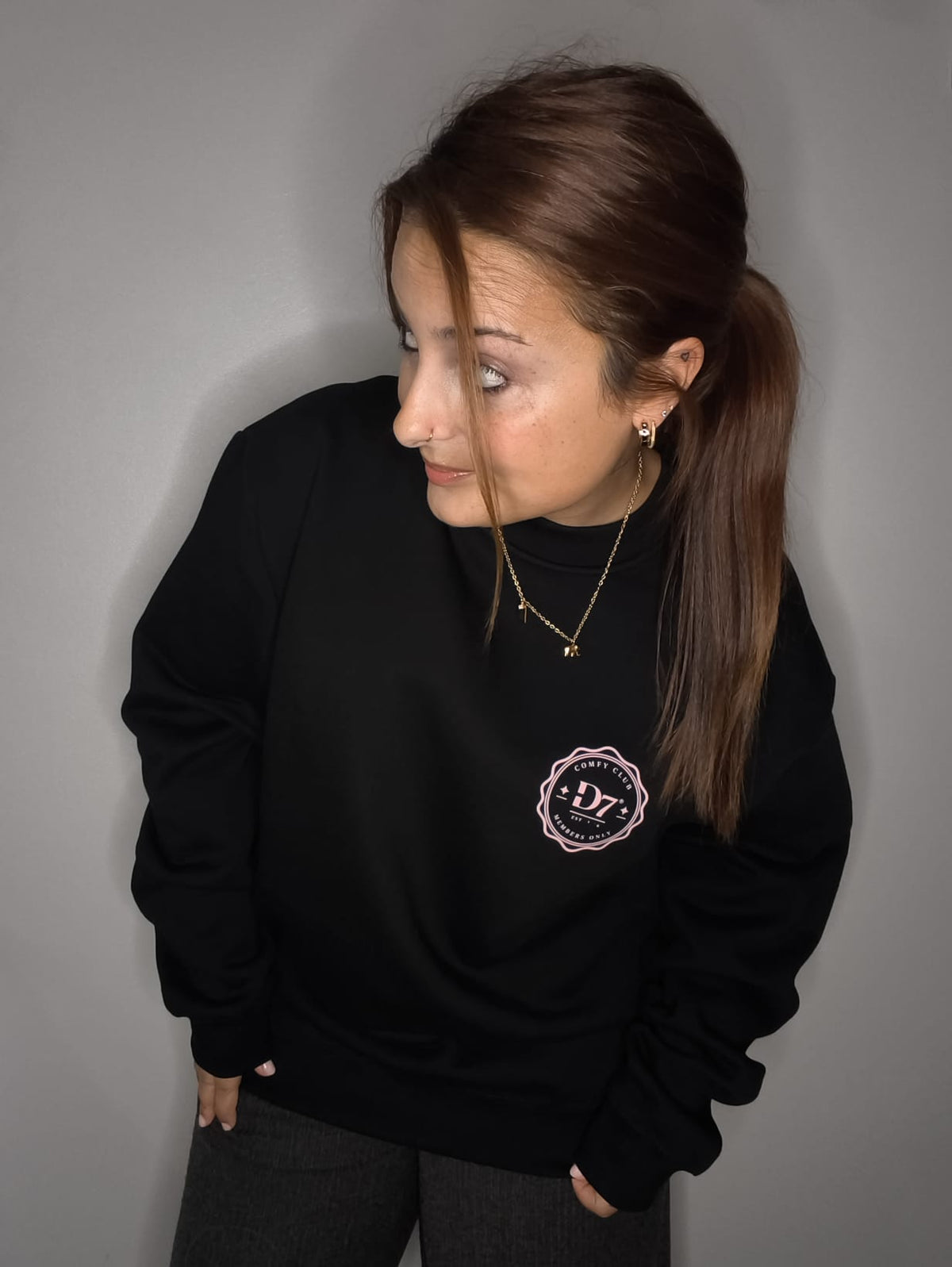 Sudadera Black Pink Comfy Club