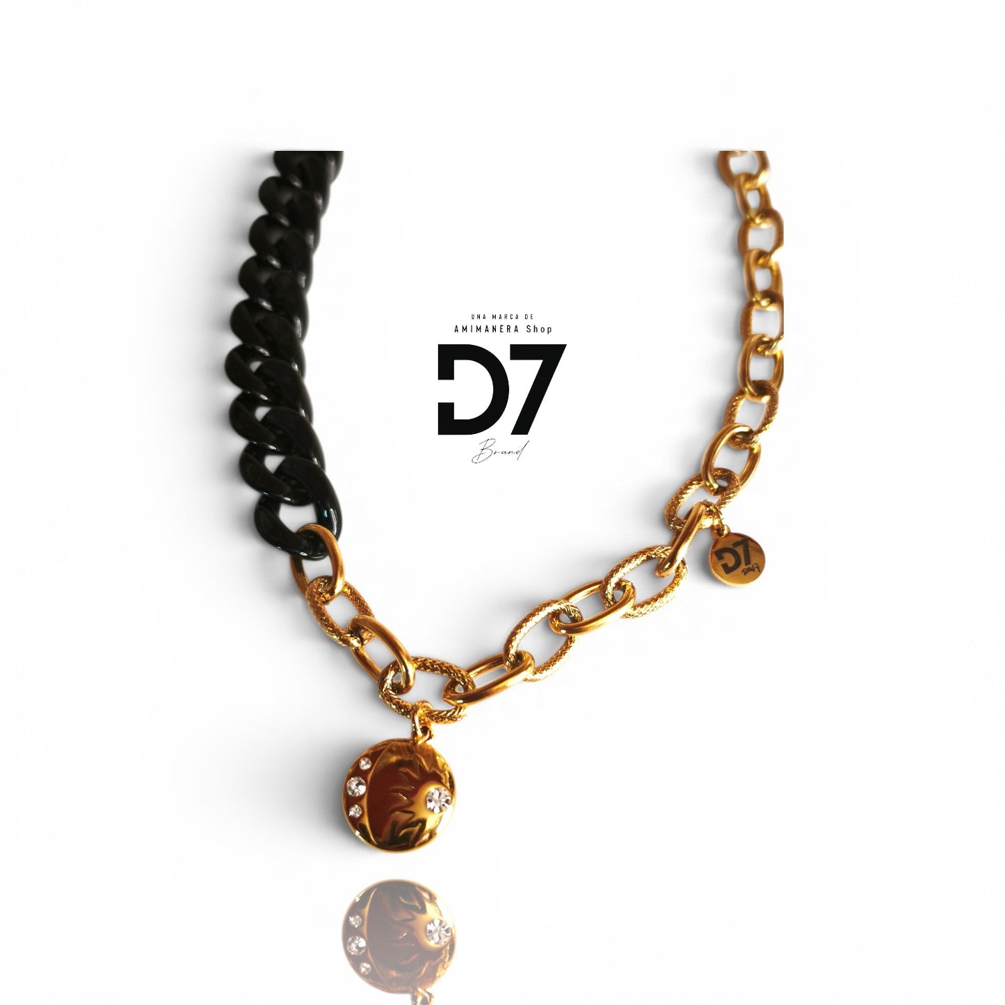 Collar Ónix Oro - D7 Remember