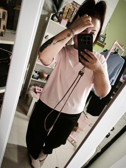 Camiseta Z Basic Rosa