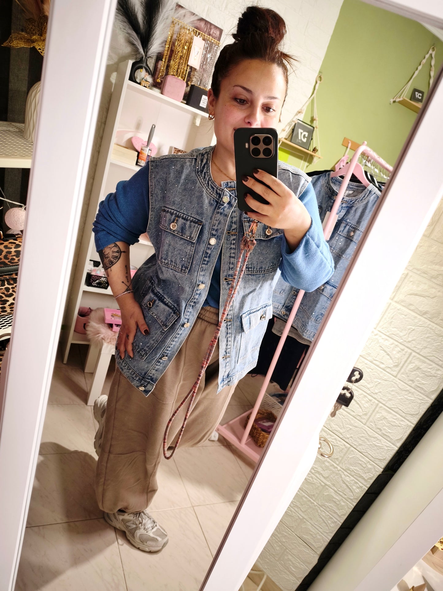 Chaleco Glowy Azul 💙✨