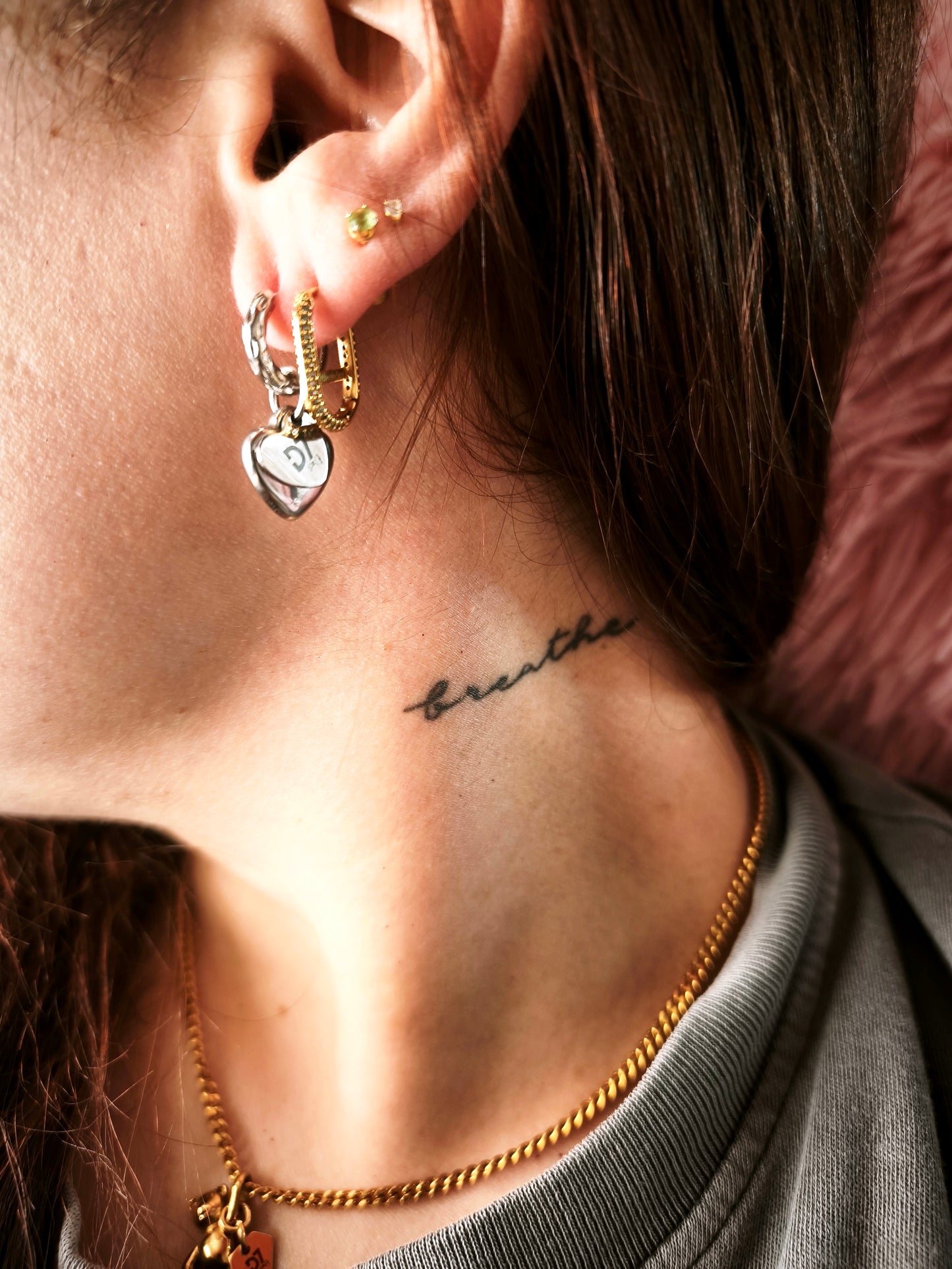 Pendientes LOVE PLATA - RESET x D7