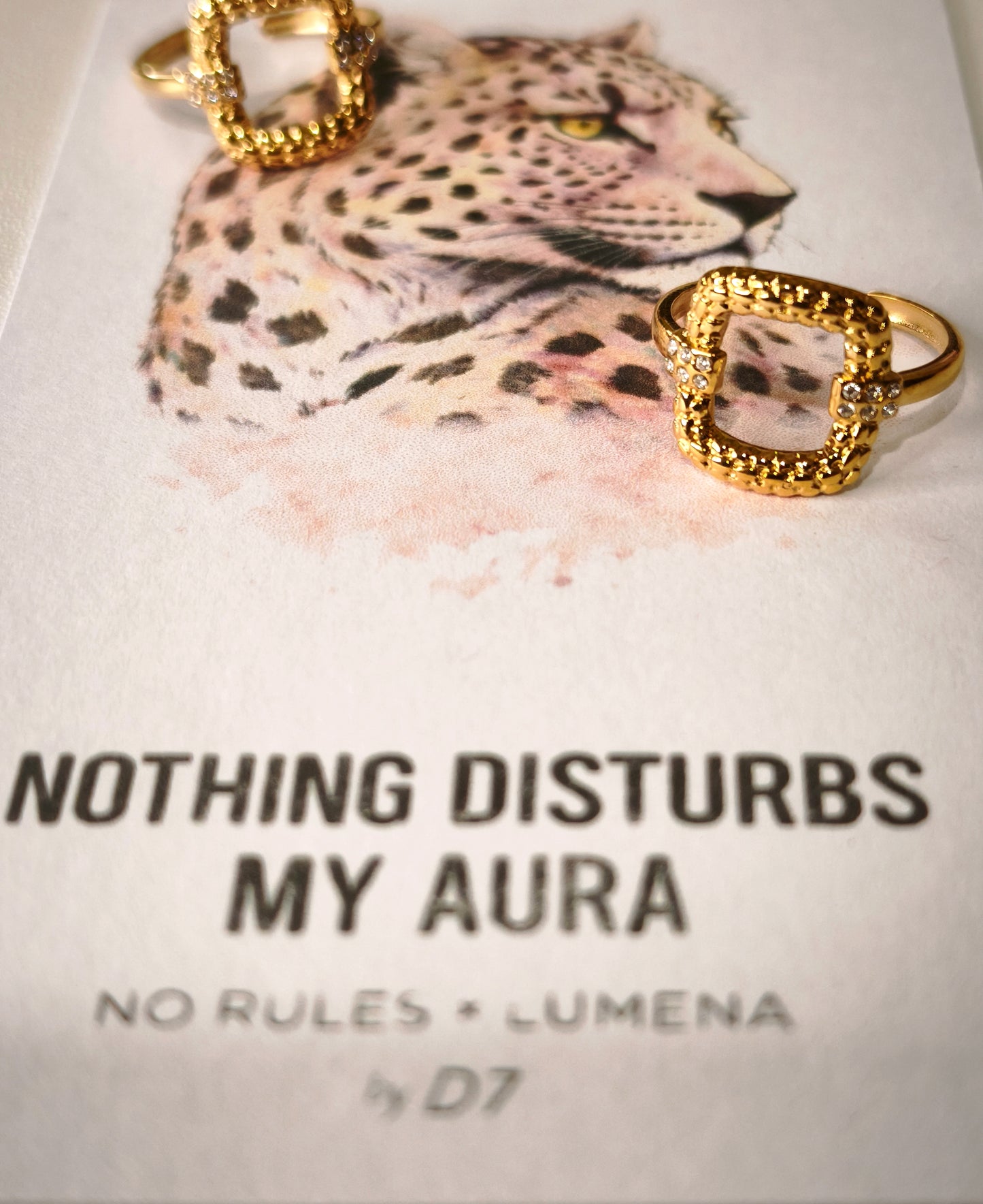 Anillo Roma Oro - NR x Lúmena