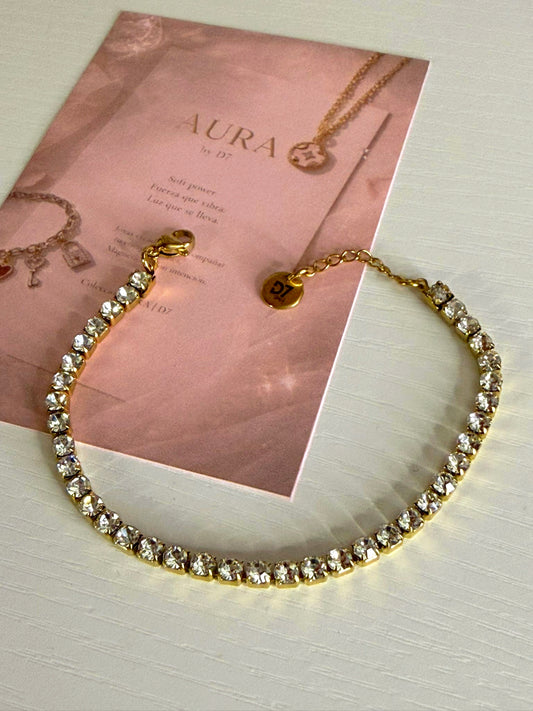 Pulsera Glow Gold – Colección AURA | D7