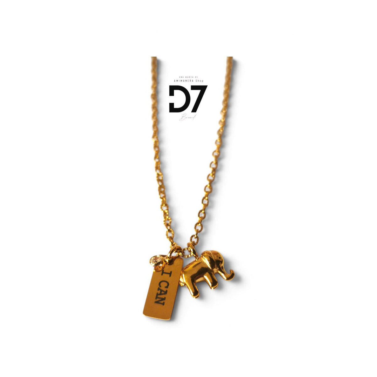 Collar "I Can" Suerte 🍀- D7 Brand