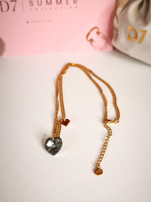 Collar Coco Swarovski Black