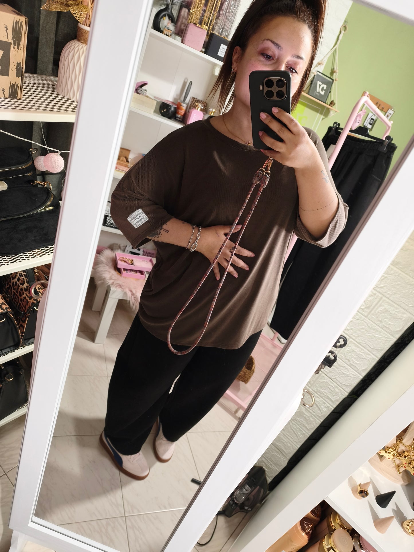 Camiseta Canalé Fluido Chocolate 🍫