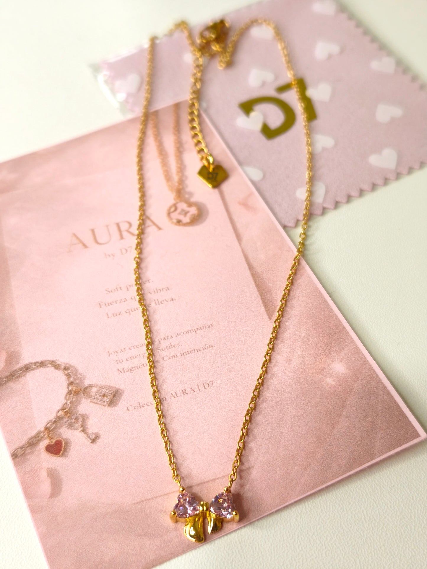 Collar Lazo Gold - Colección AURA | D7