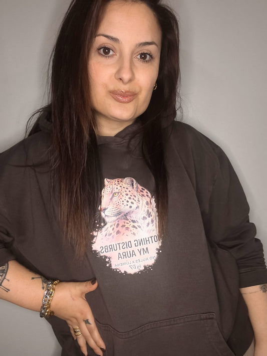 Sudadera NR Lúmena - Choco Capucha