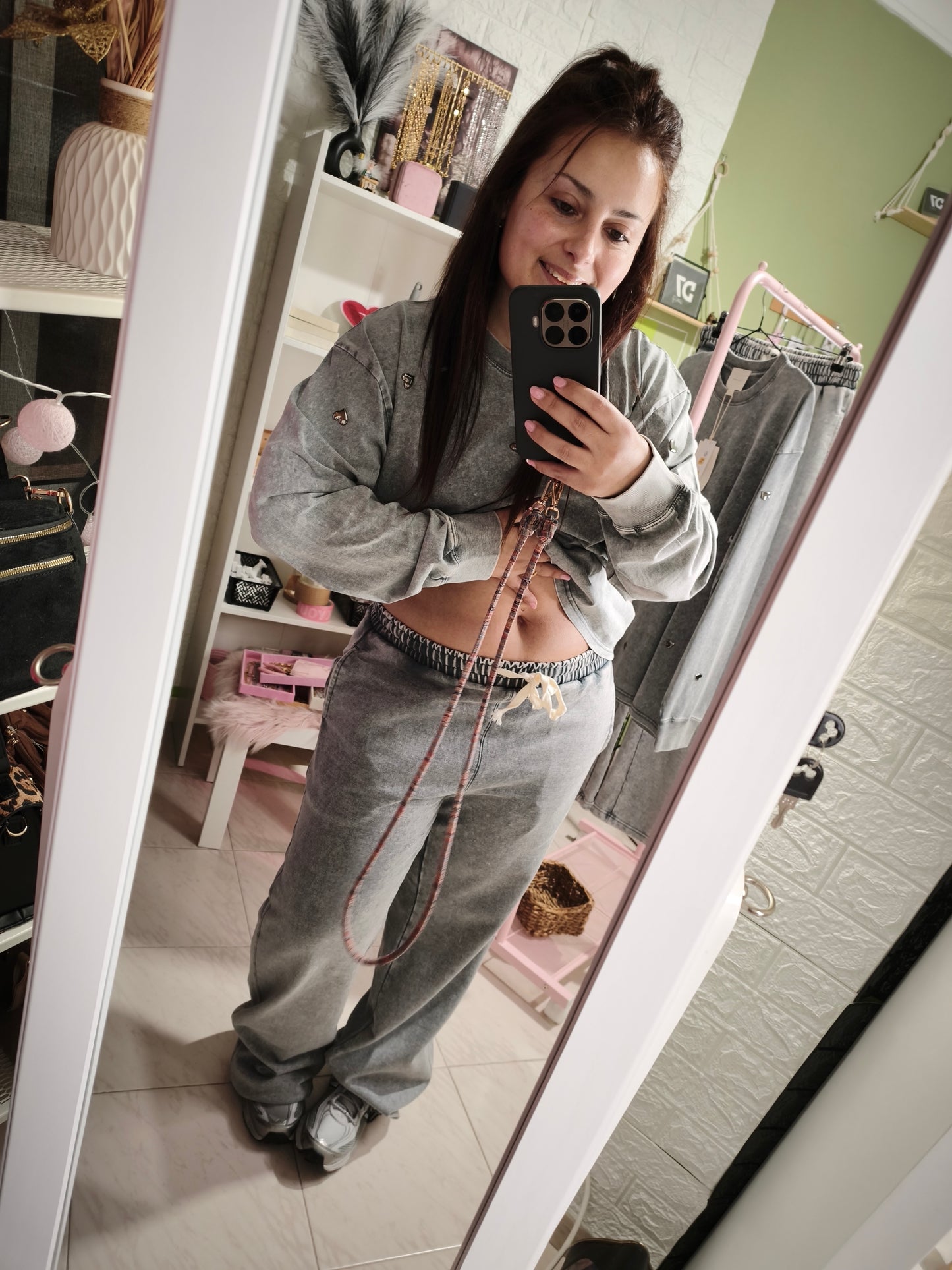 Pantalón Alma Acid Wash