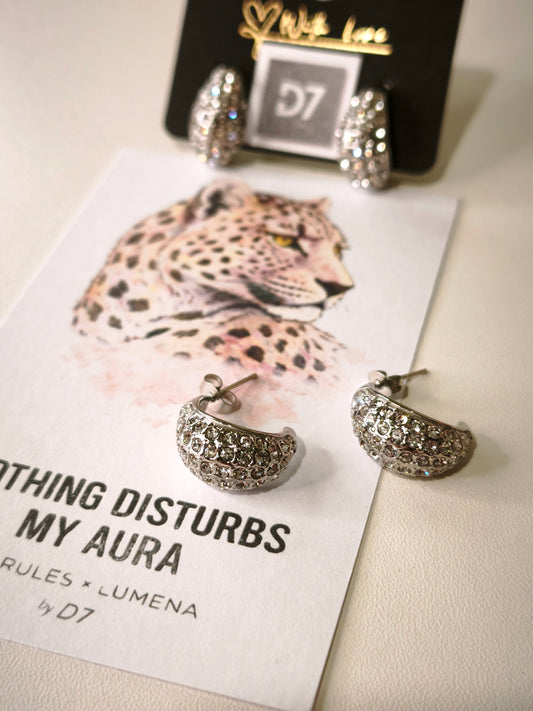 Pendientes Destello Plata - NR x Lúmena