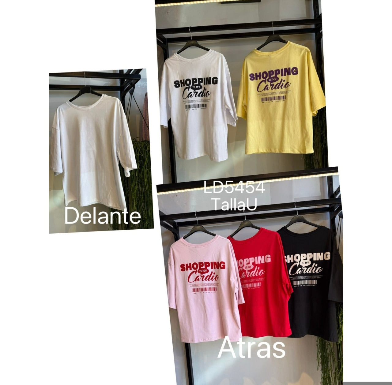 Camiseta "CARDIO" Lumina - Colores