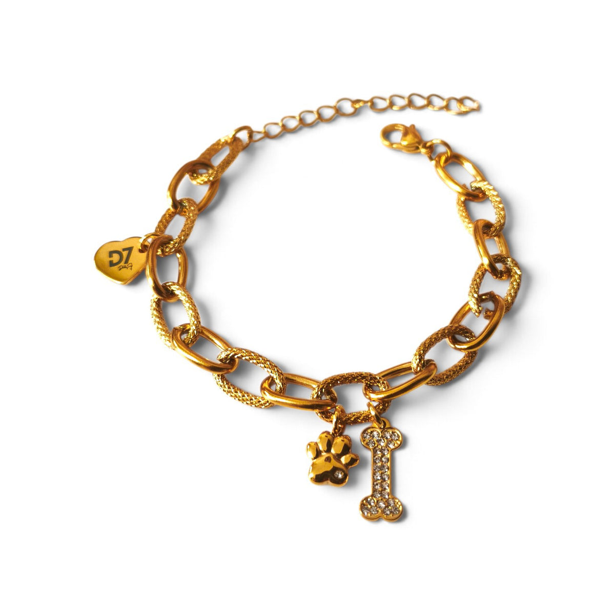 Pulsera LOVE Dogs Oro - D7 Brand