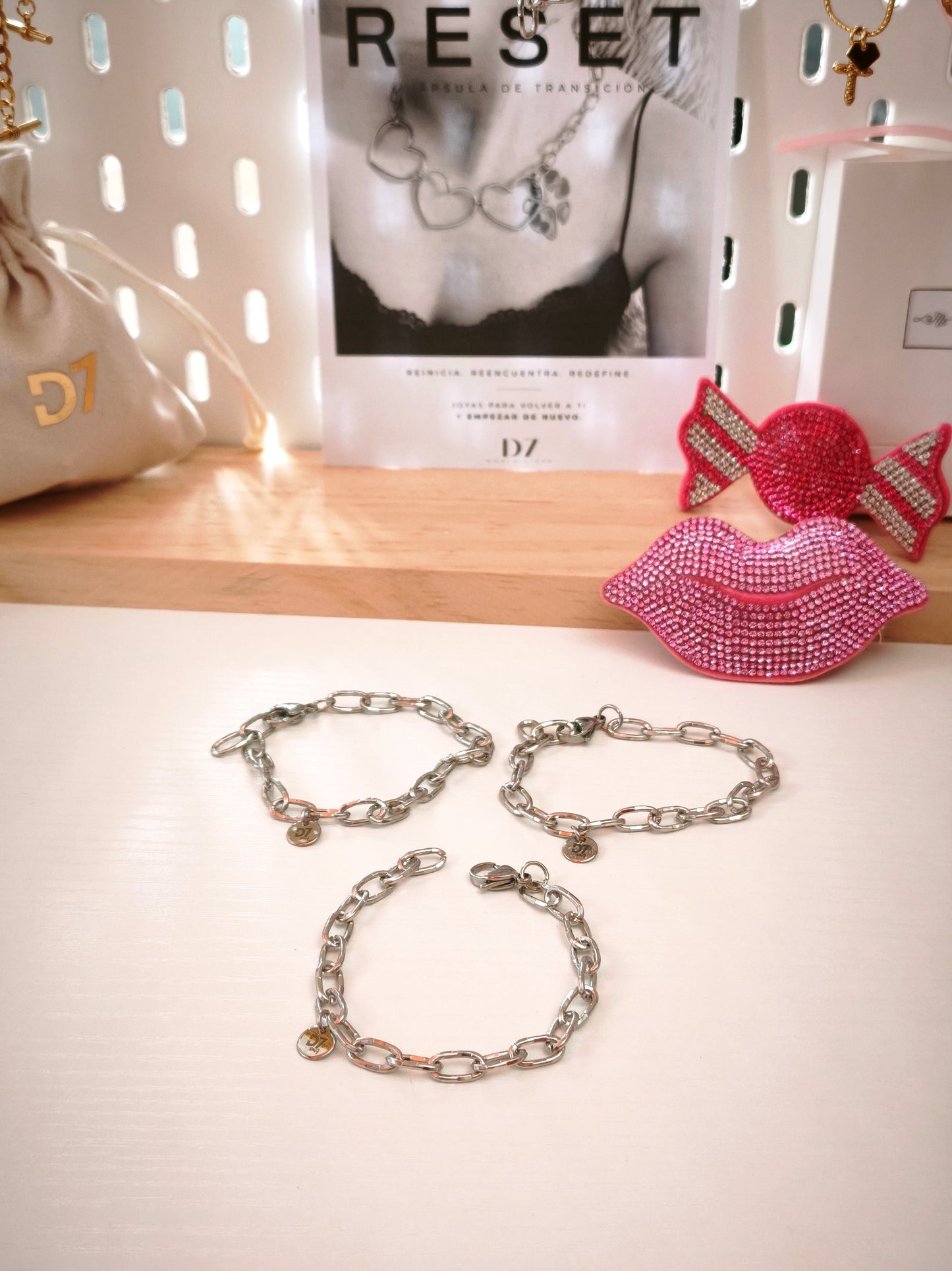 Pulsera Minimal Plata - RESET x D7