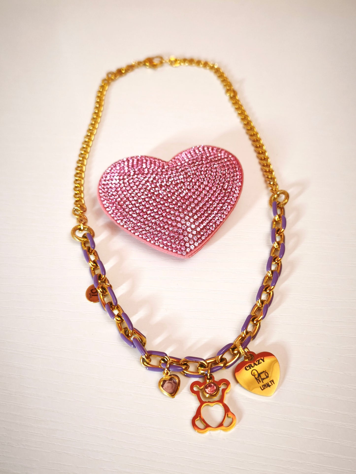 Collar OSO Valores Lila - Colección Karma