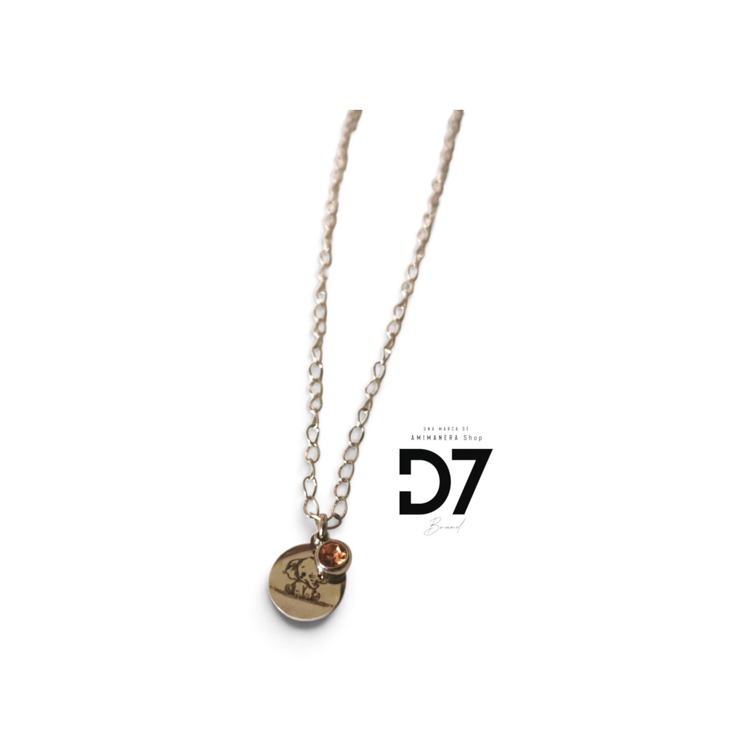 Collar Fortunito Lucky Plata - D7 Brand