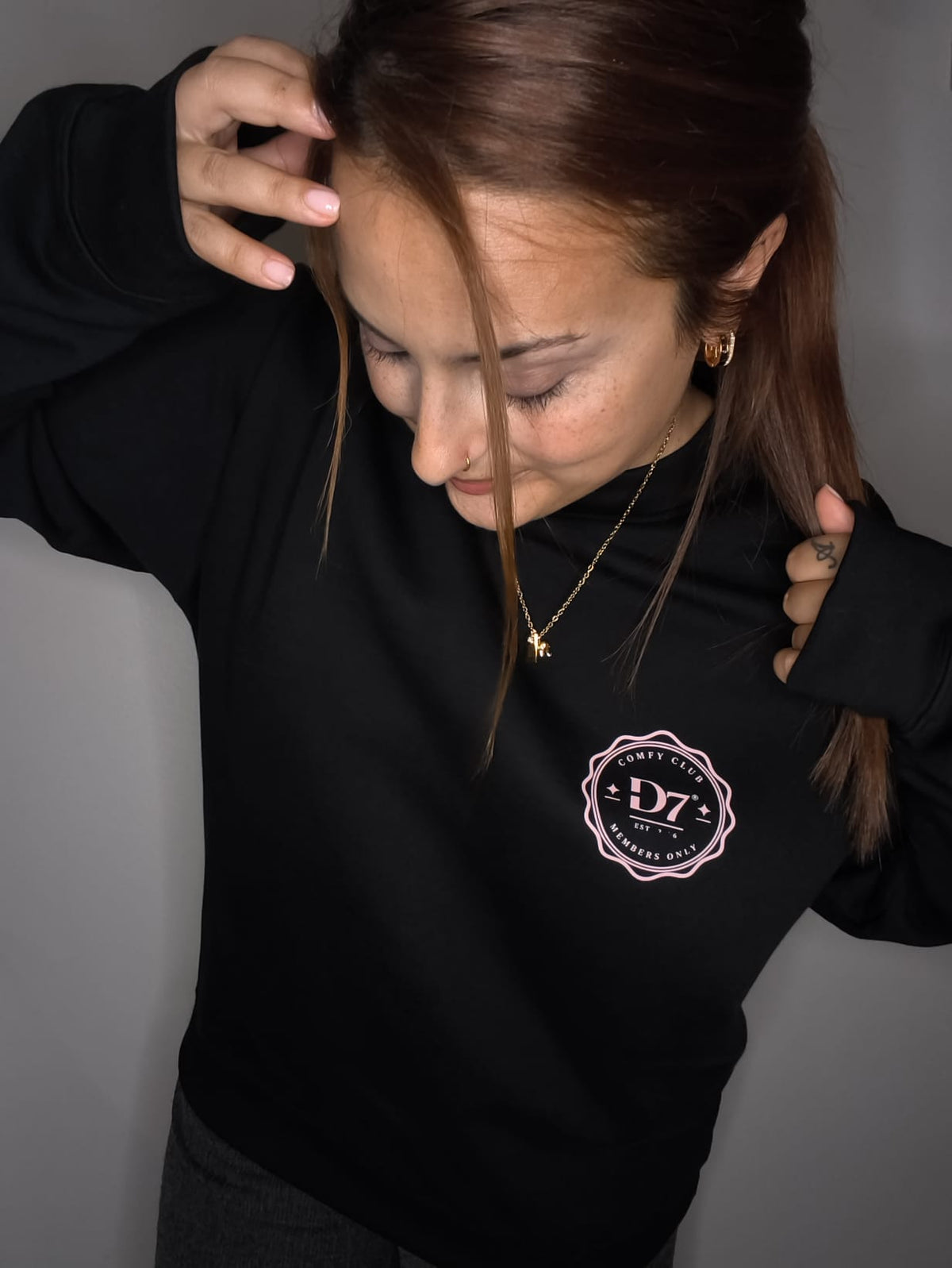 Sudadera Black Pink Comfy Club