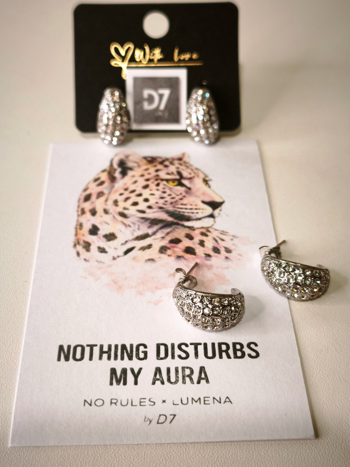 Pendientes Destello Plata - NR x Lúmena