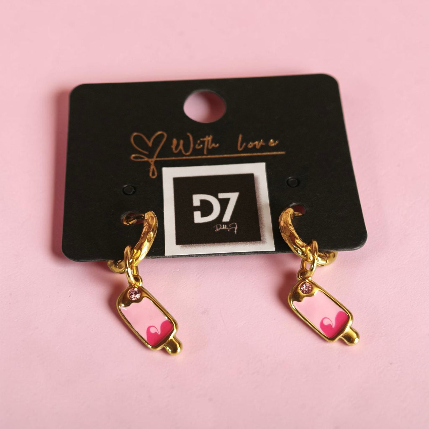 Pendientes Heladito - D7