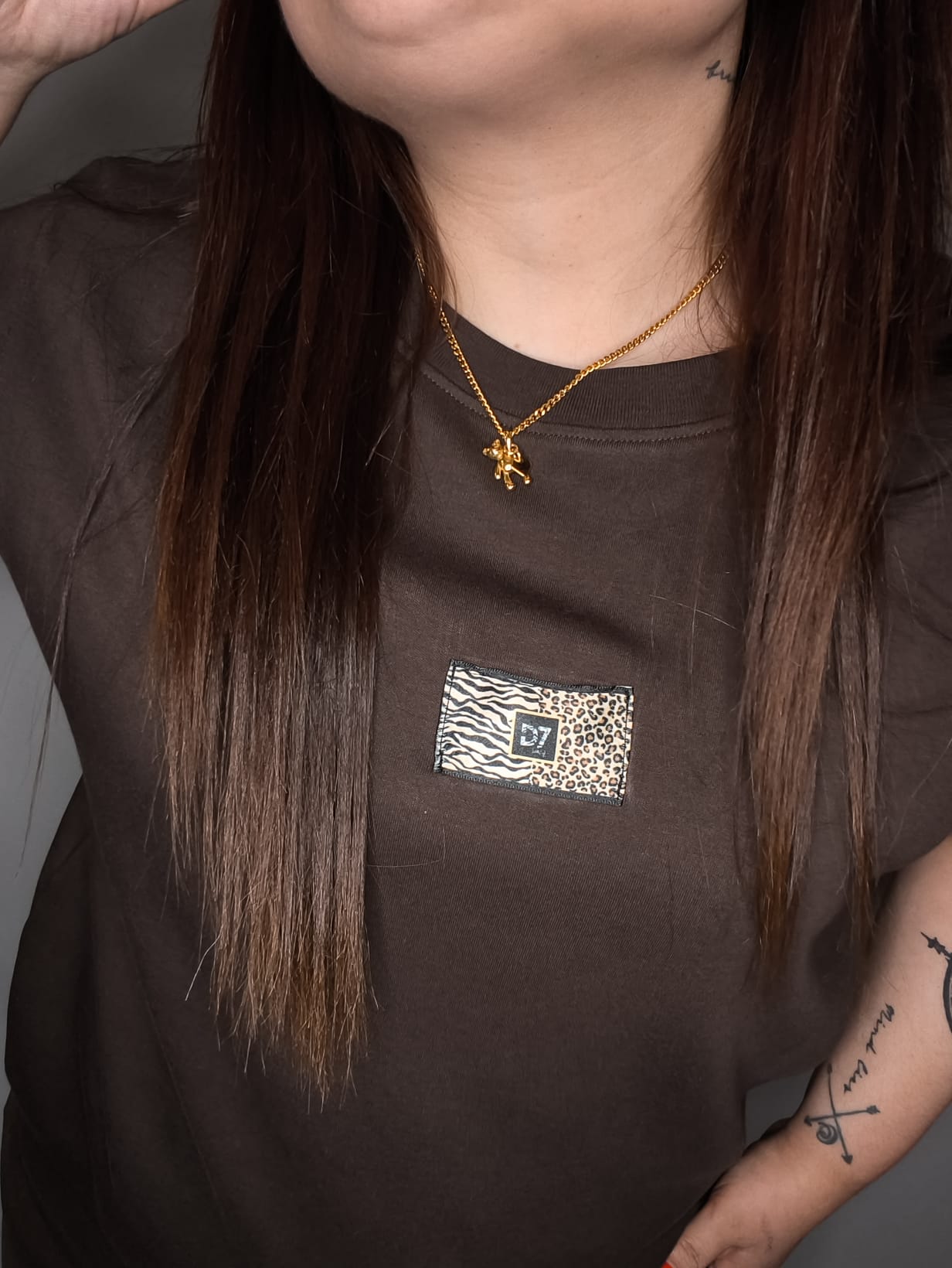 Camiseta LEO & CEBRA MIX D7 Handmade - RESET