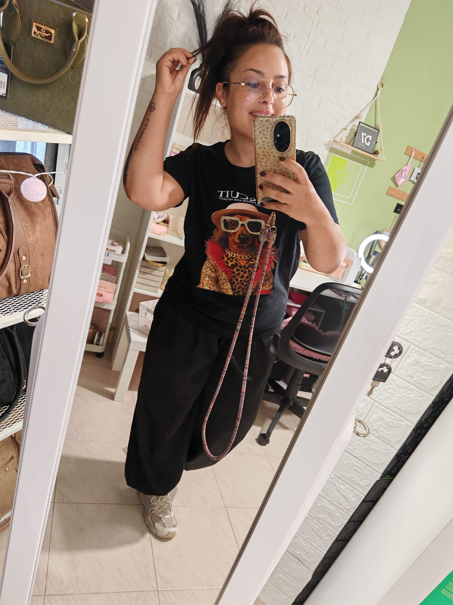 Camiseta Biscuit Negro