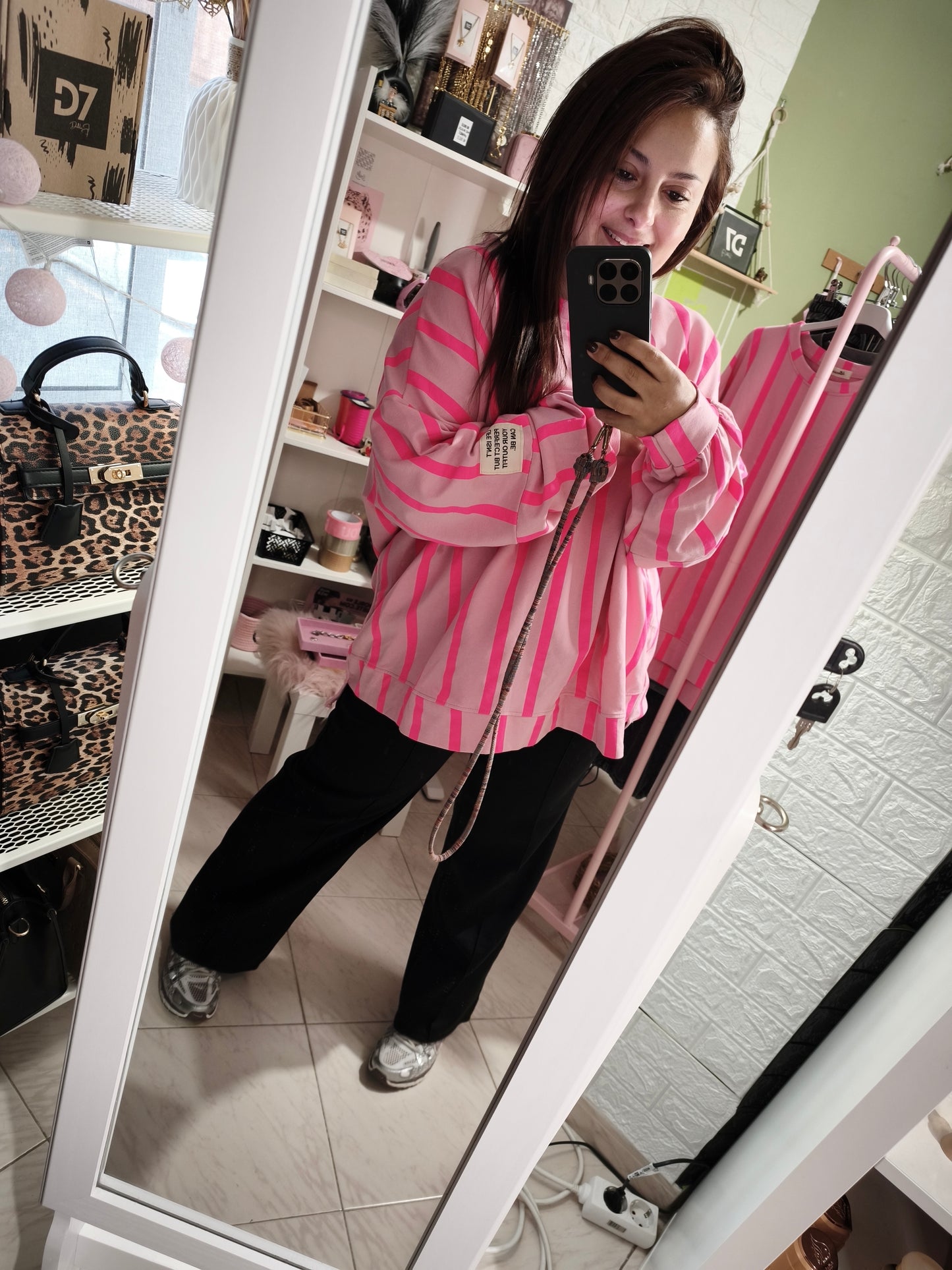 Sudadera Roxy Líneas Flúor