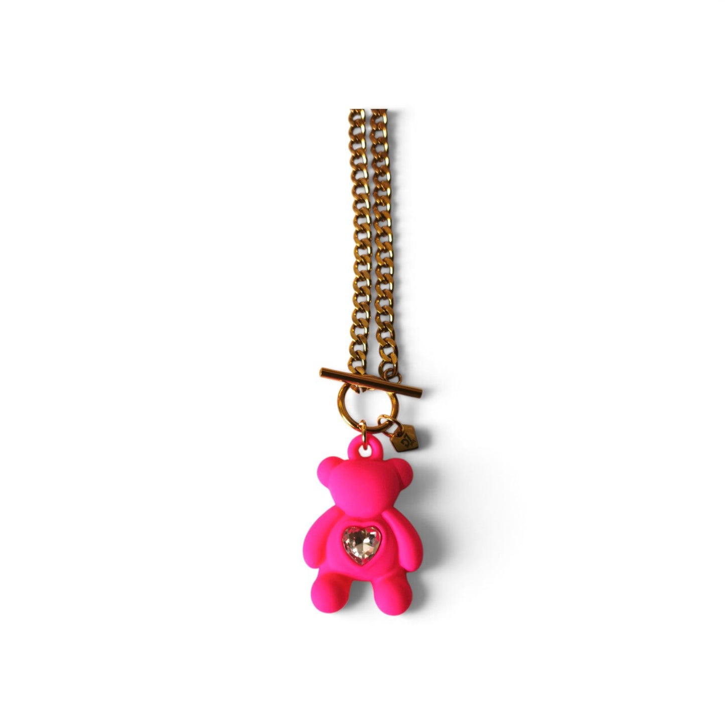 Collar Sweet Fucsia - Oro
