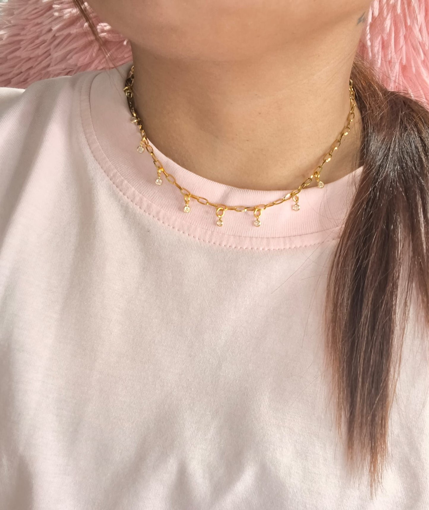 Collar Luz Oro - Cápsula Fénix 🐦‍🔥