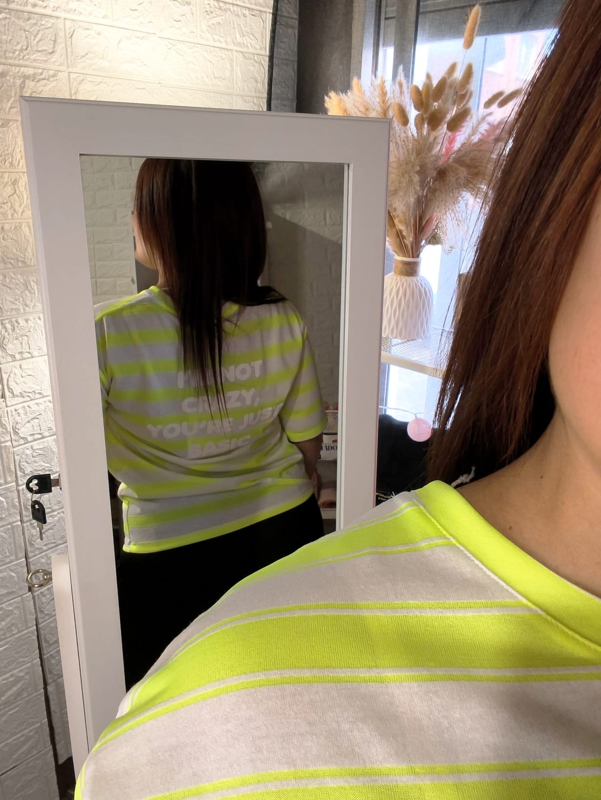 Camiseta Rayas Flúor LUMINA - AMARILLO