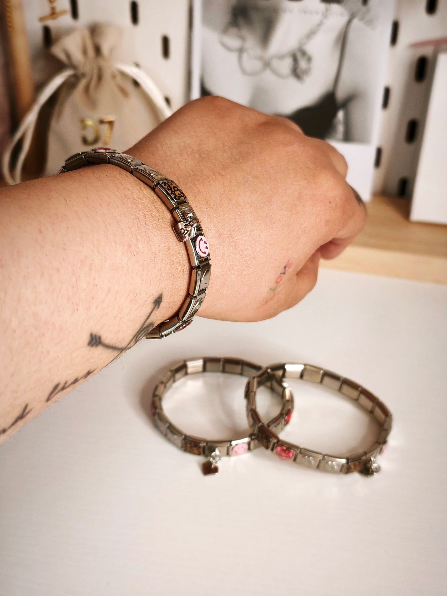 Pulsera LINKS PLATEADA - RESET x D7