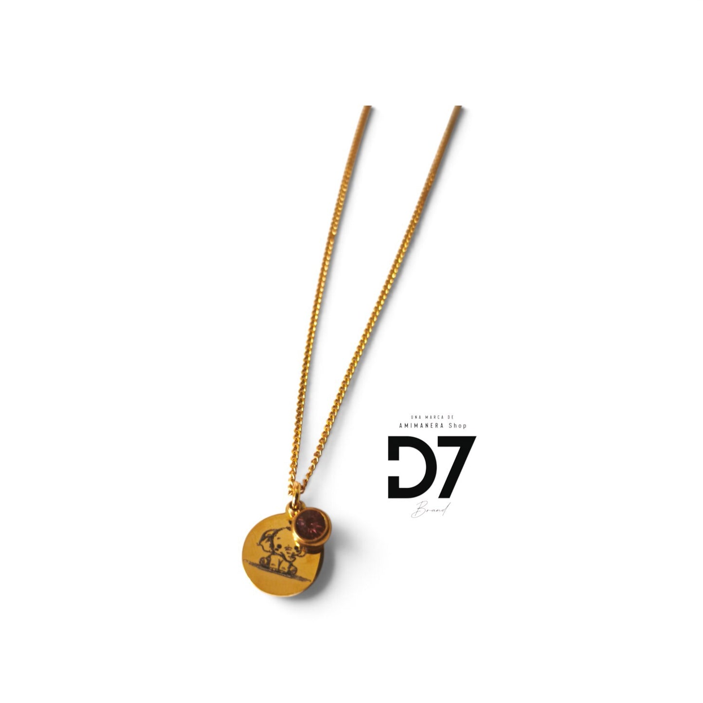 Collar Fortunito Lucky Oro - D7 Brand