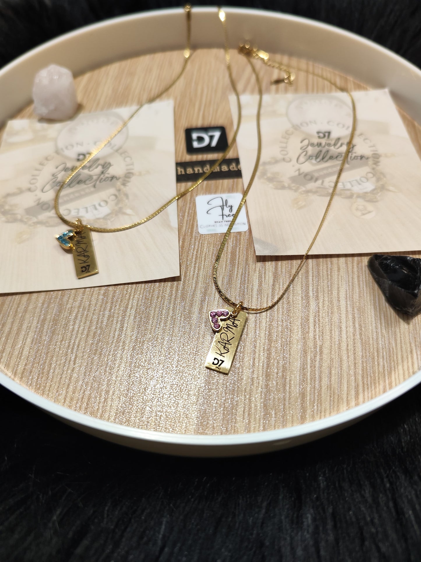 COLGANTE KARMA ORO Malla D7