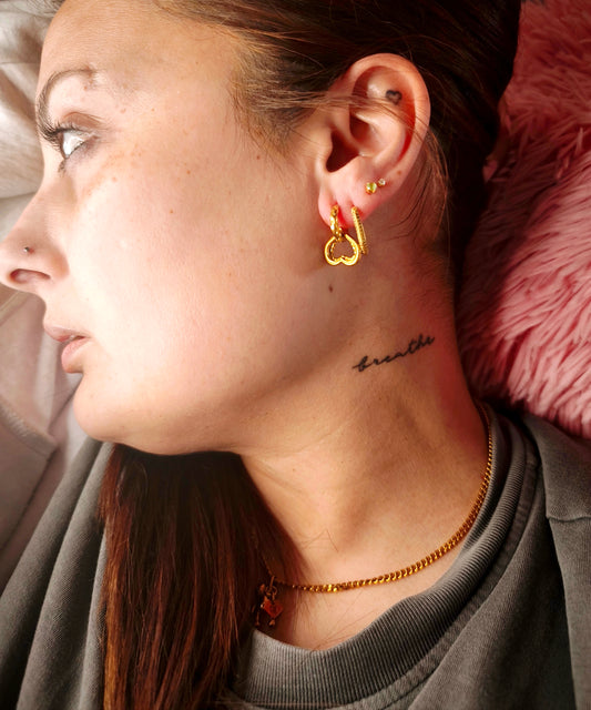 Pendientes RESET ORO x D7