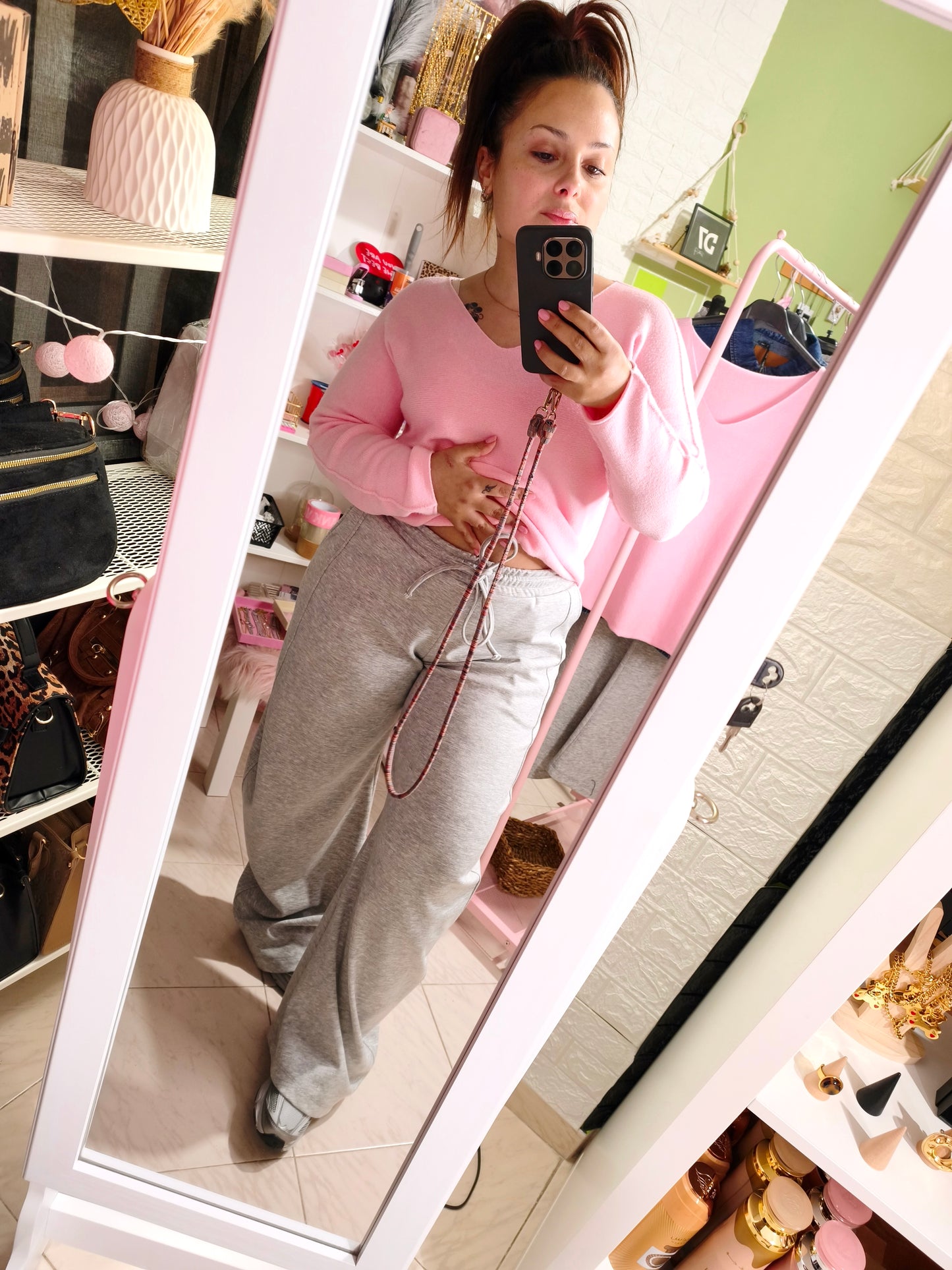 🌸 Jersey Básico Rosa Pastel