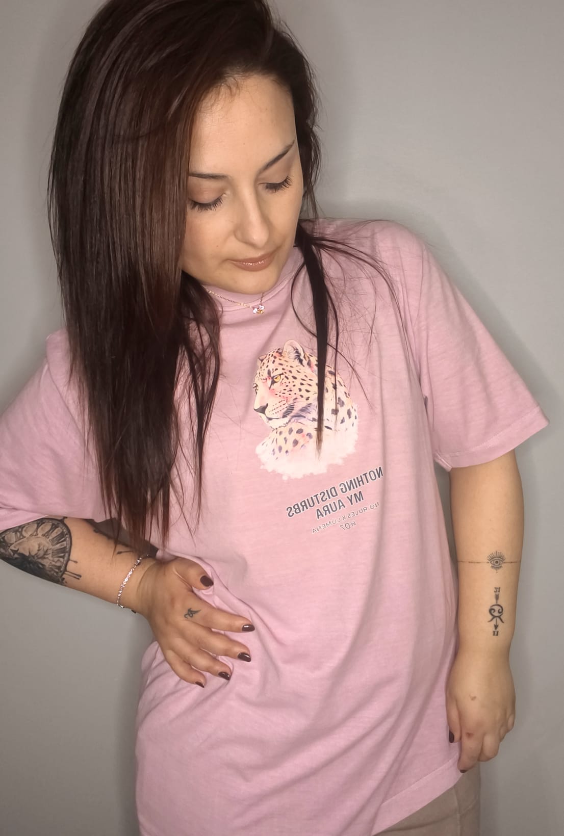 Camiseta NR Lúmena - Rosa