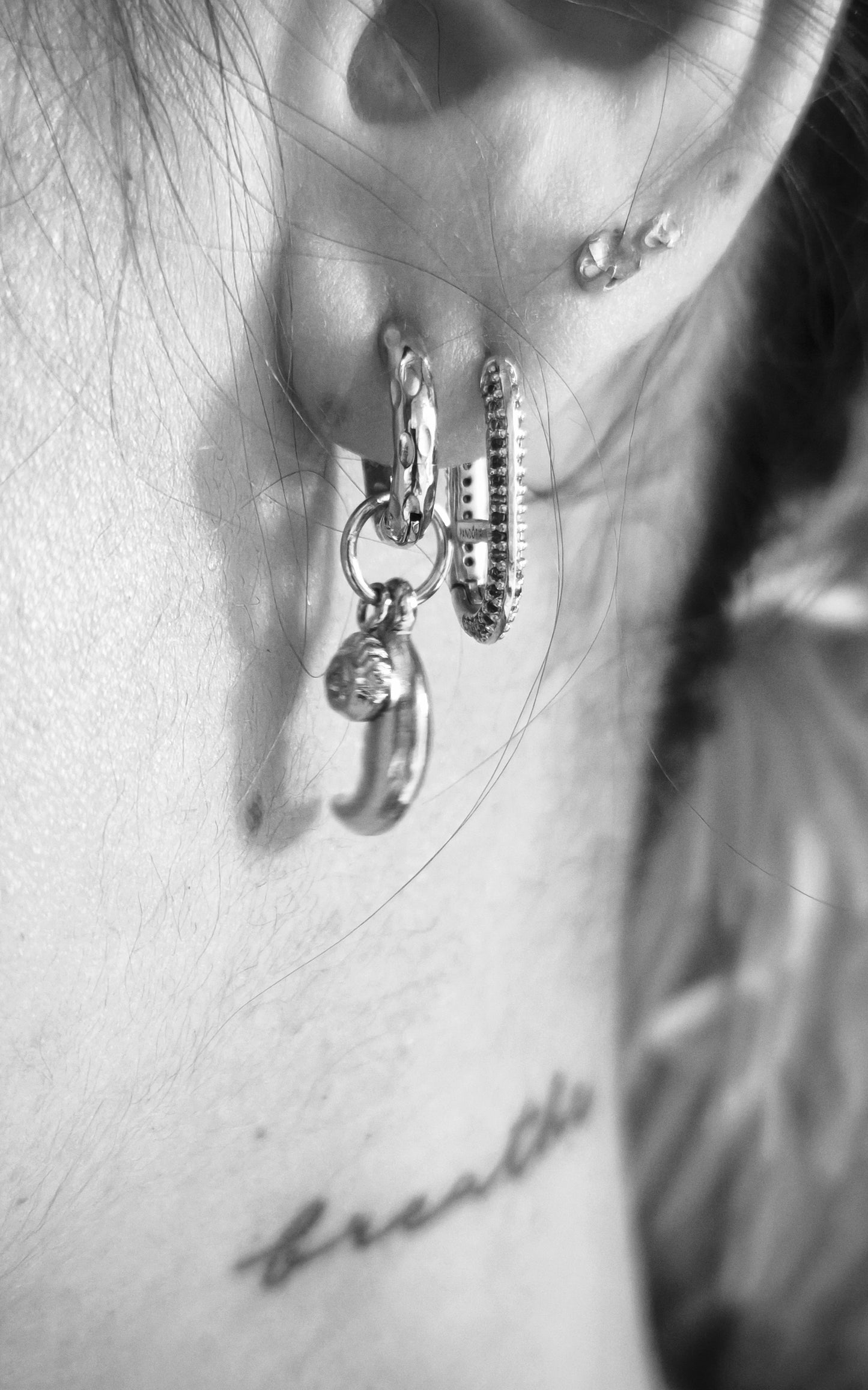 Pendientes LUNA & OJO ORO - RESET x D7