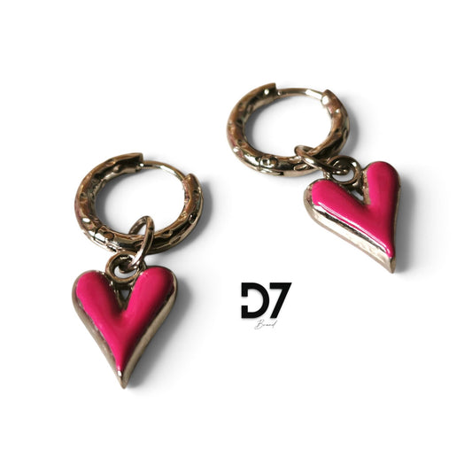 Pendientes Pop Plateados