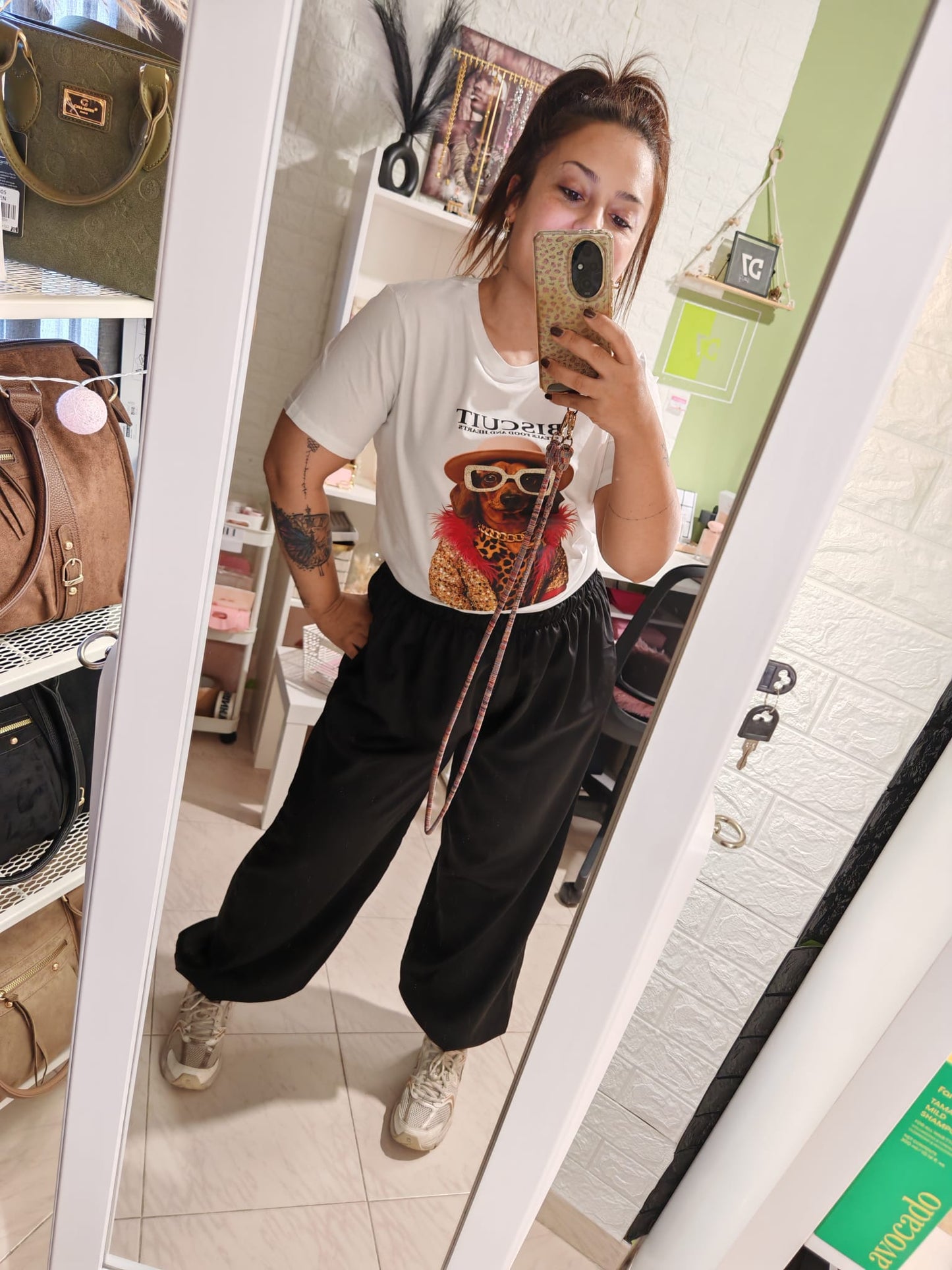 Camiseta Biscuit Blanco