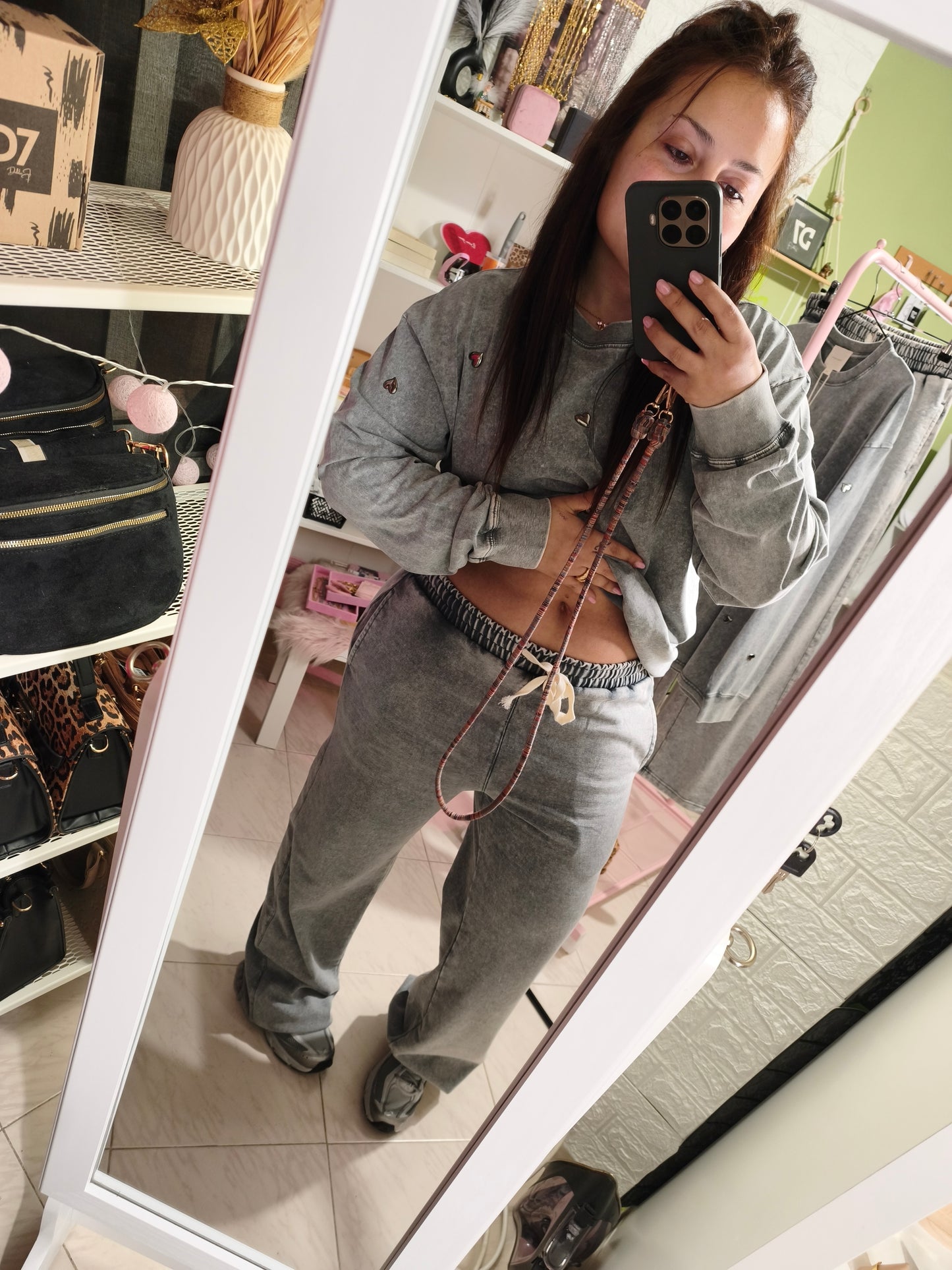 Pantalón Alma Acid Wash