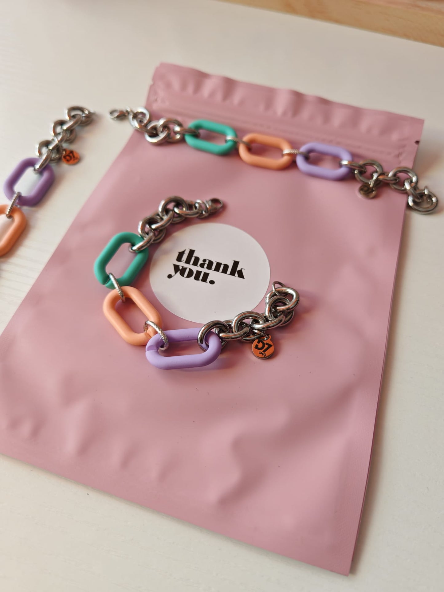 Pulsera CAROL Plata D7