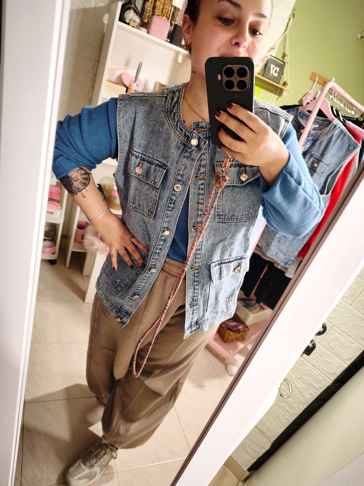 Chaleco Glowy Azul 💙✨